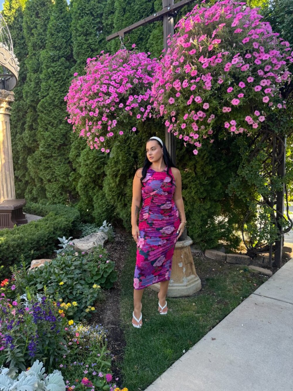 MINKPINK Lexie Mesh Midi Dress